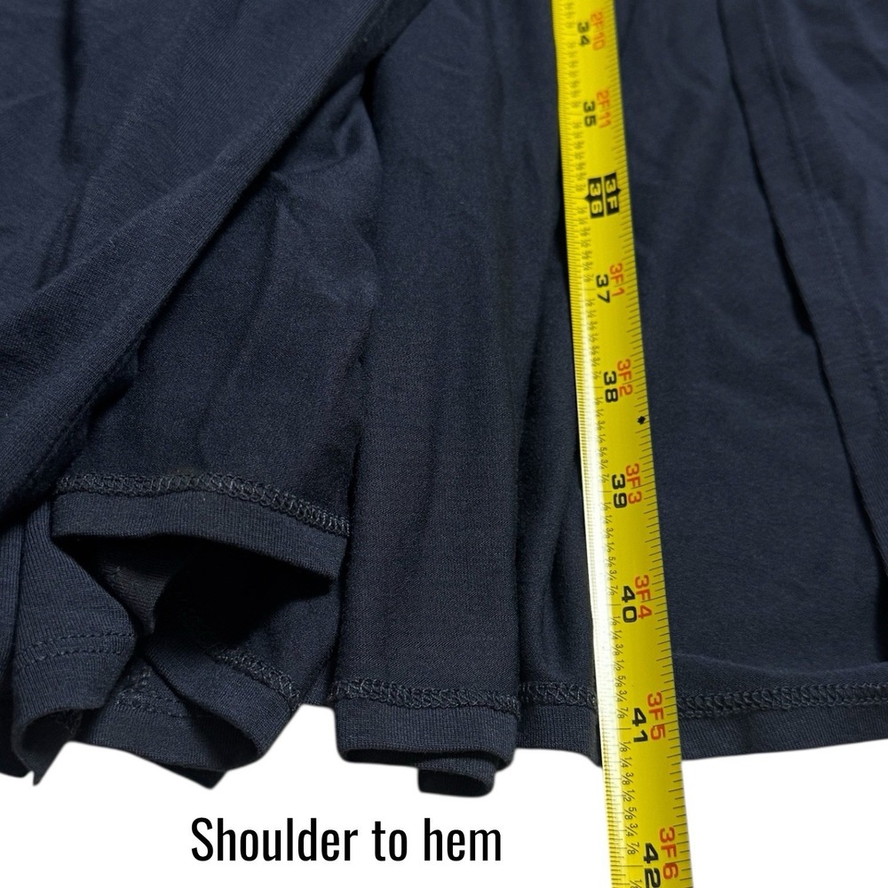 Eileen Fisher Slate Blue Open Front Duster Cardigan Capsule Chic Old Money 1X - Picture 13 of 13